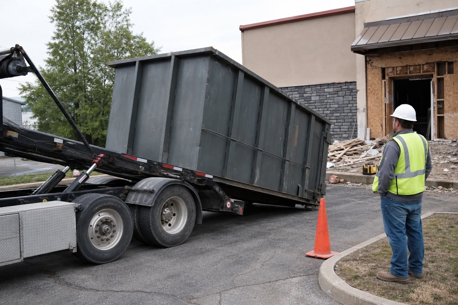 Dumpster Pickup in Dumpster Rental Services in Spindale in Dumpster & Porta Potty Rental service