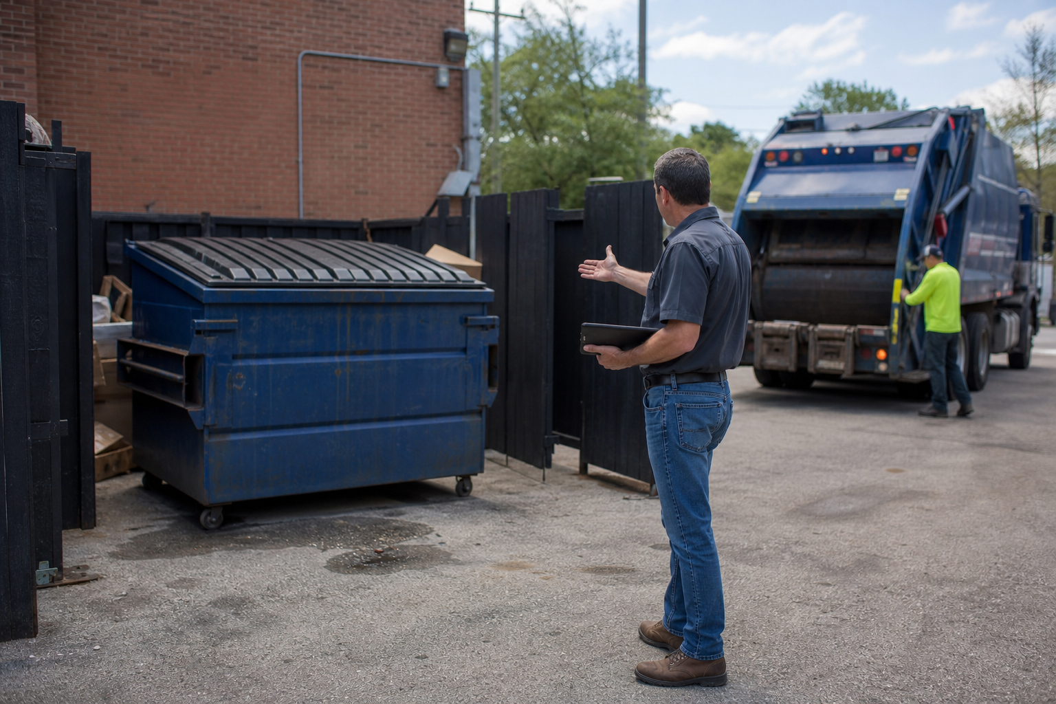 Dumpster sizes in Soledad in Dumpster & Porta Potty Rental service
